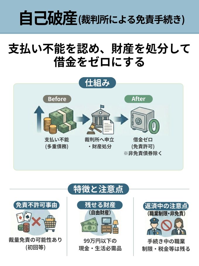 自己破産とは